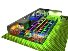 China Popular According To Building Size Trampoline Park Manufacturer